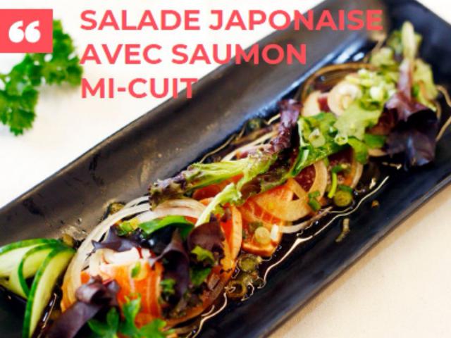 日式三文鱼沙拉