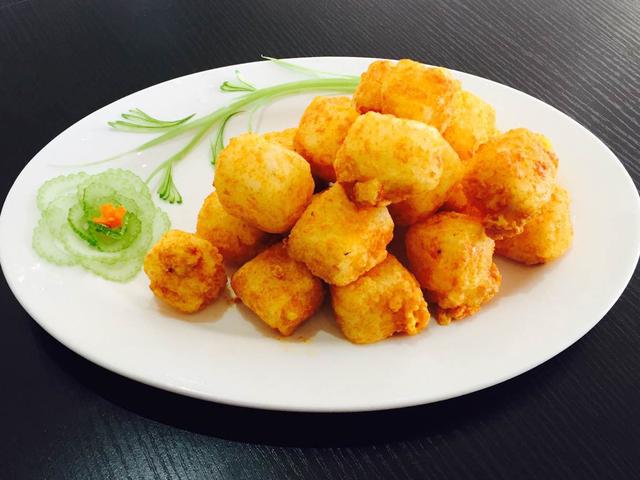金沙豆腐