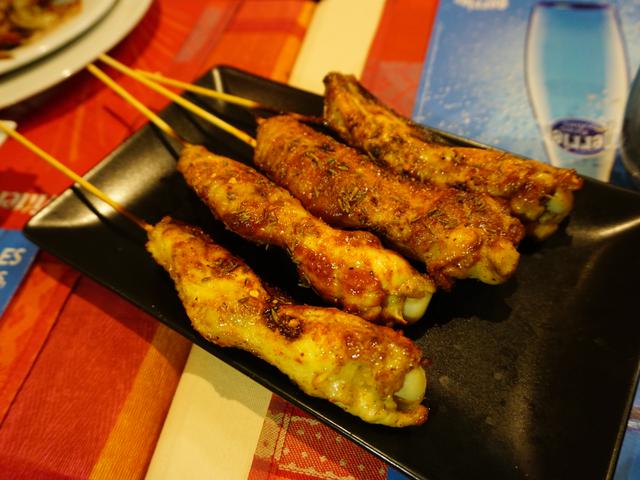 烤鸡翅(辣度可选)