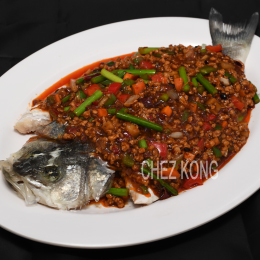 香辣鲈鱼
