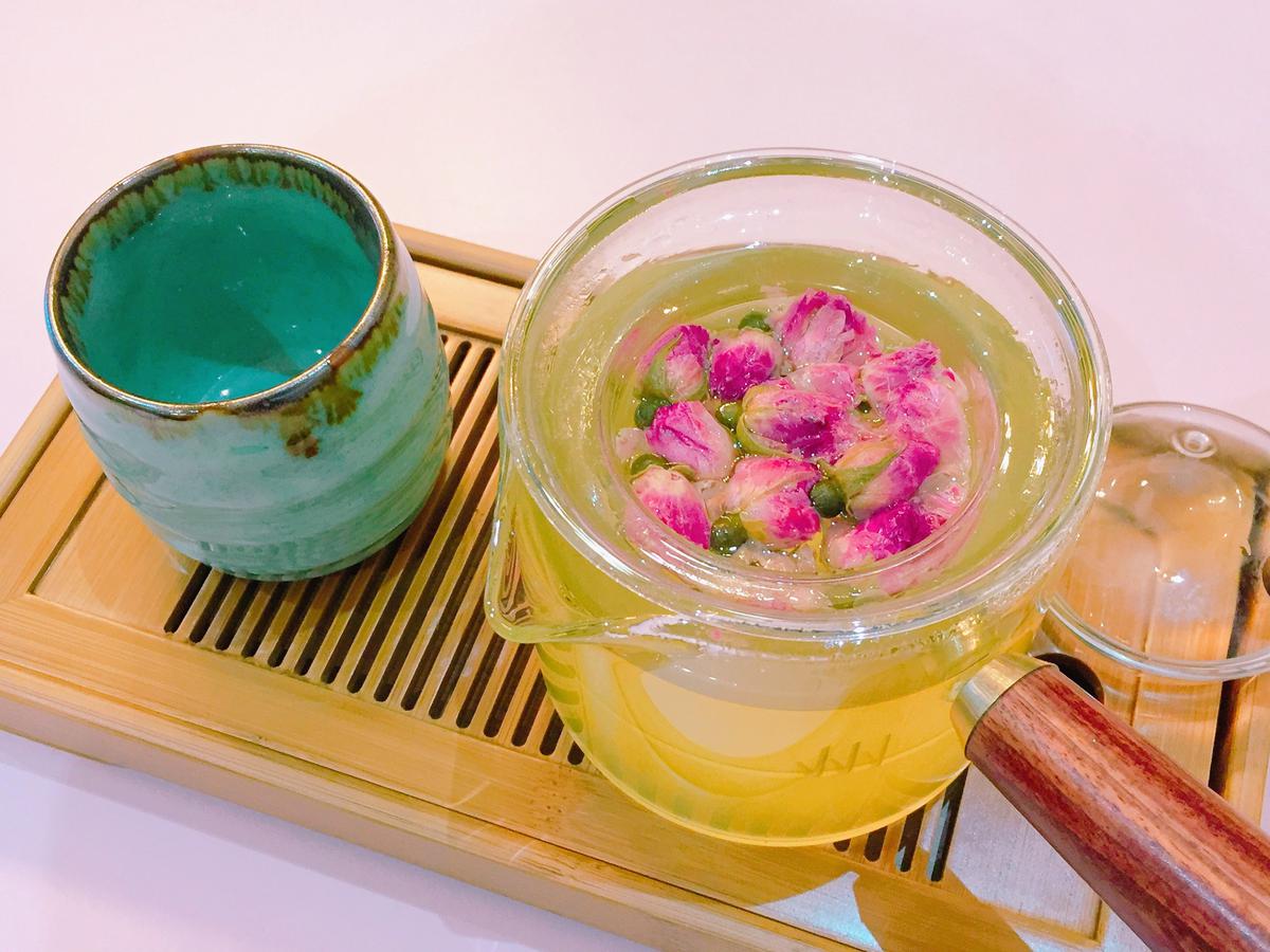 玫瑰芒果茶