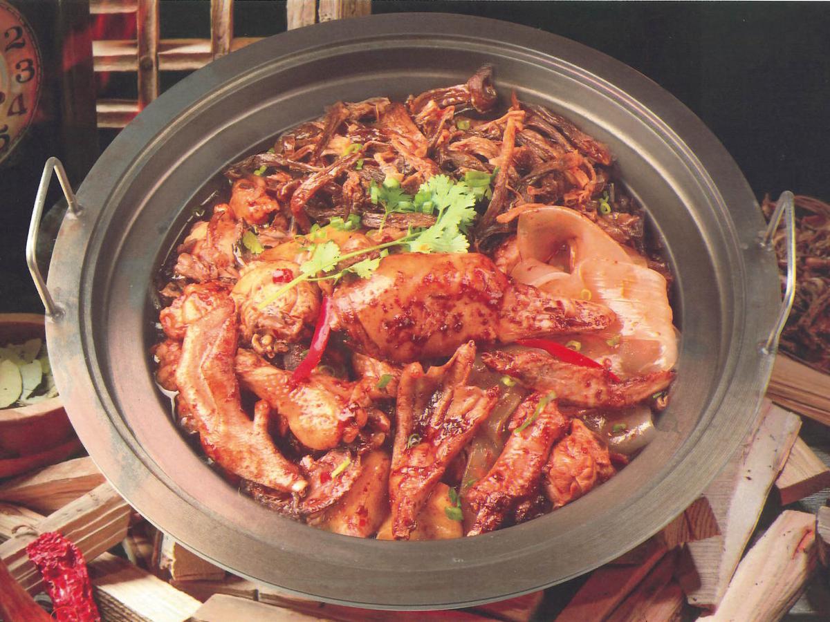 铁锅炖大鹅