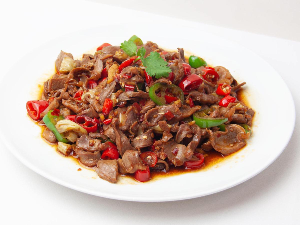 酸辣鸡杂
