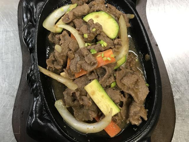 铁板牛肉